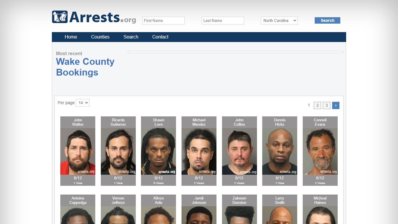 Wake County Arrests and Inmate Search